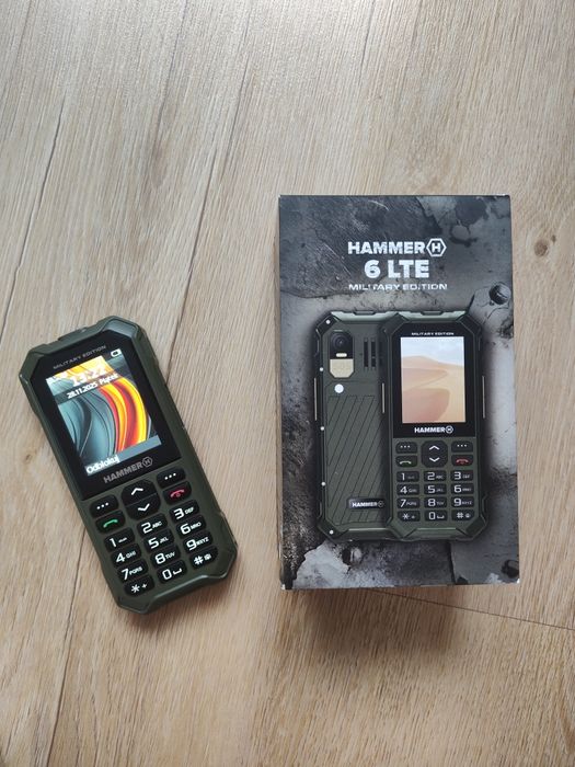Hammer 6 LTE Military Edition z brakami