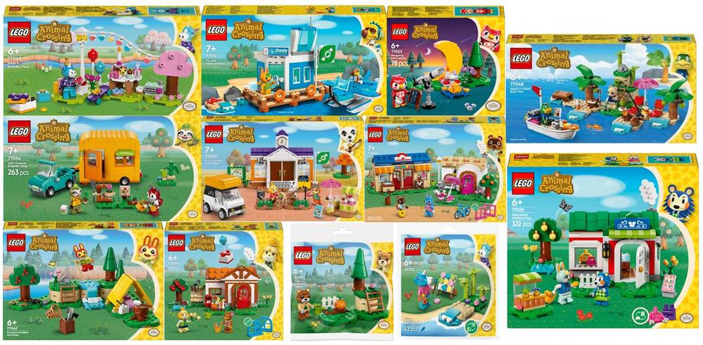 (12 in 1) LEGO Animal Crossing