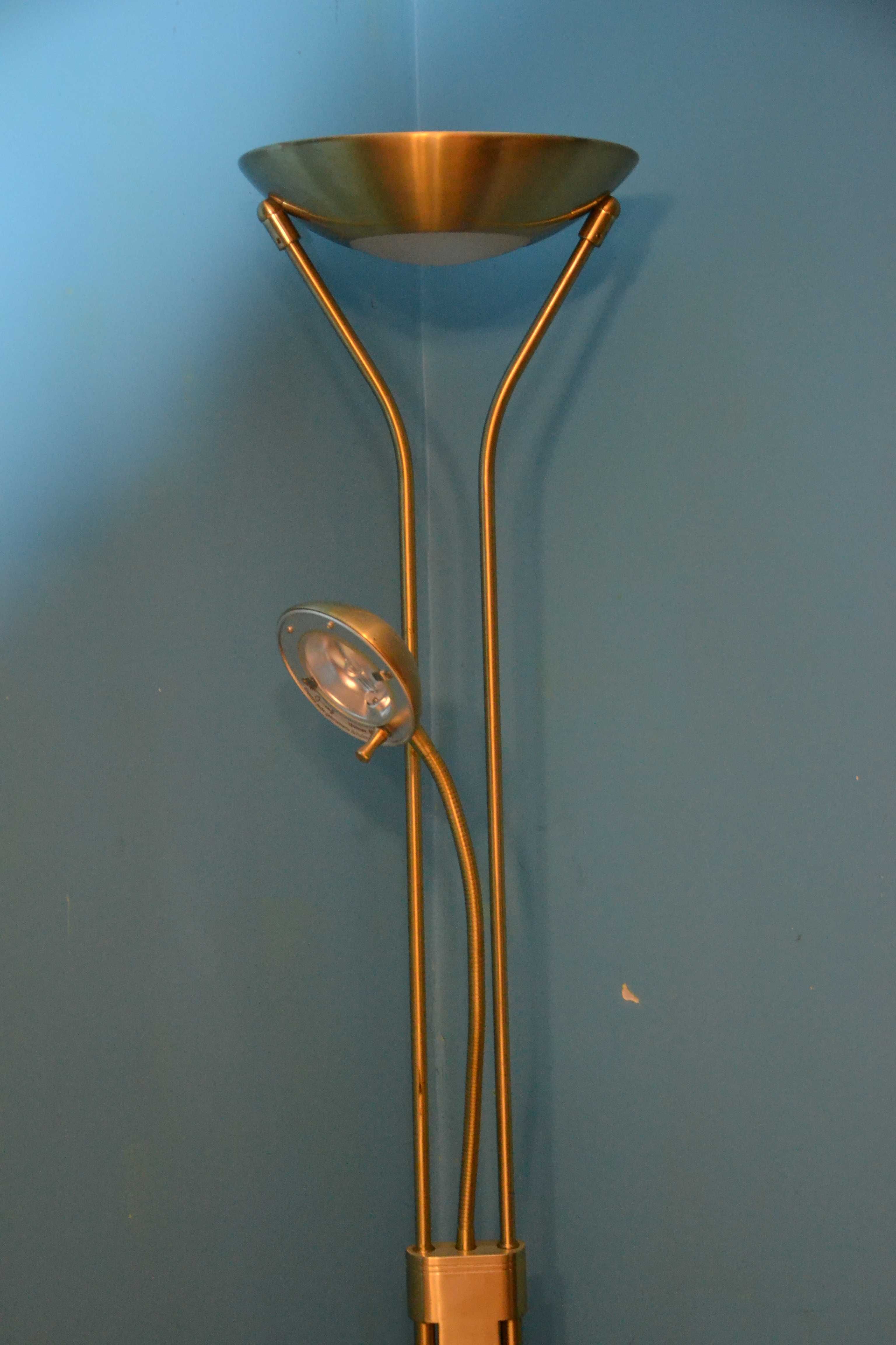Stara Lampa stojąca z regulacją jasności vintage lata 60-70 te