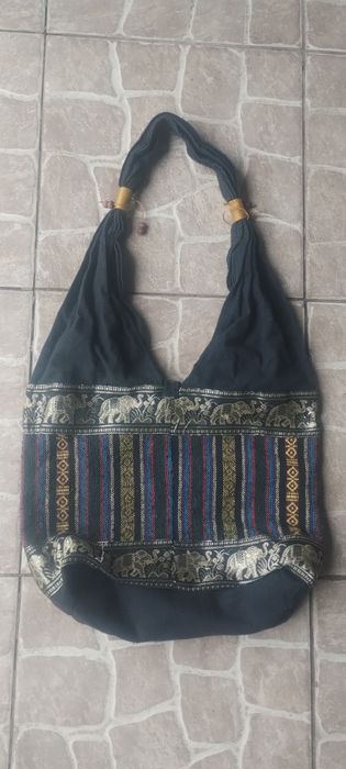 Тайланська сумка бохо зі слонами.