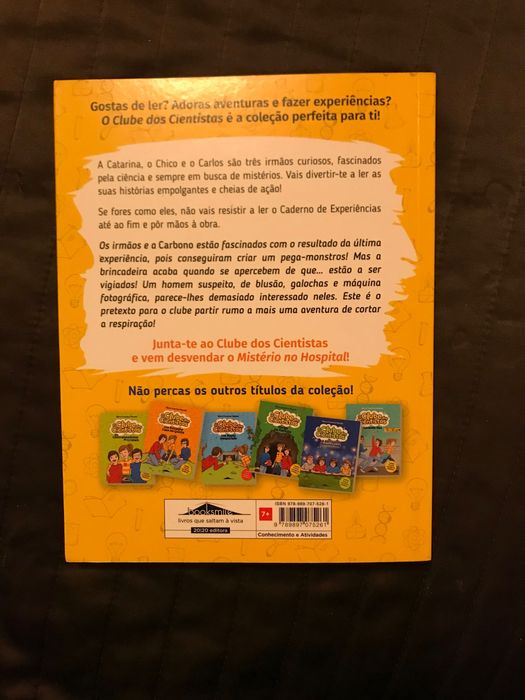 Livro  clube dos cientistas
