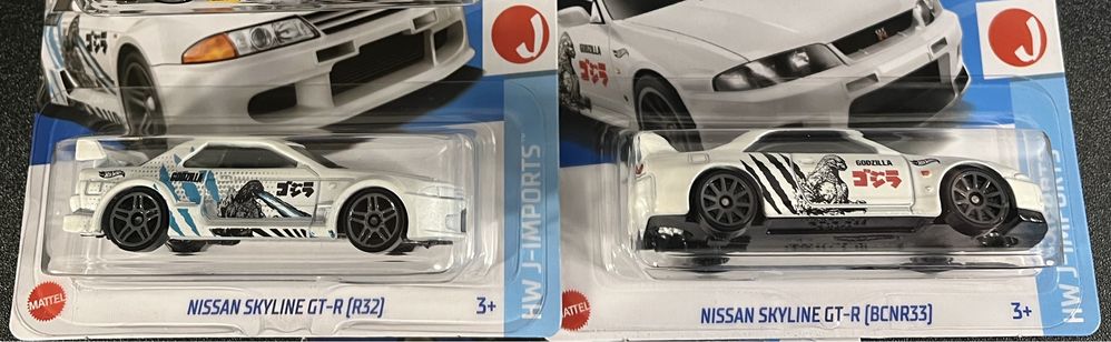 Модель Nissan GTR R32 Godzilla Hot Wheels