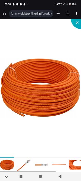 Kabel Skrętka S/FTP kat.7 drut LSOH DIGITUS na sztuki od 1m-45m