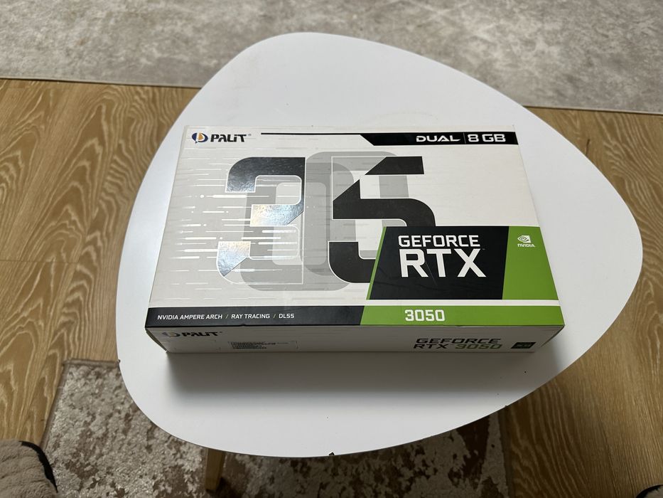 Продам rtx 3050 на 8gb