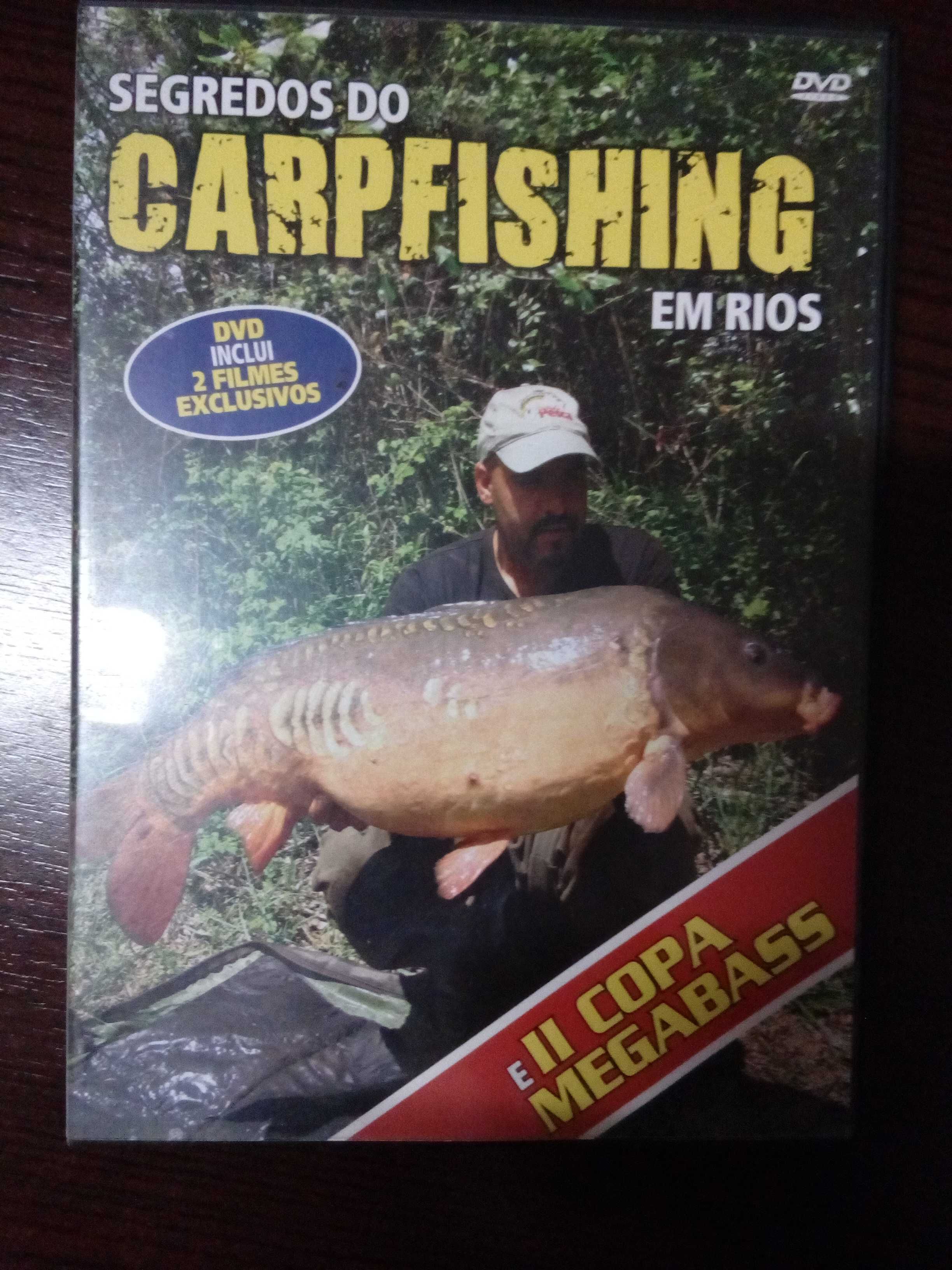 DVD Segredos do carpfishing em rios