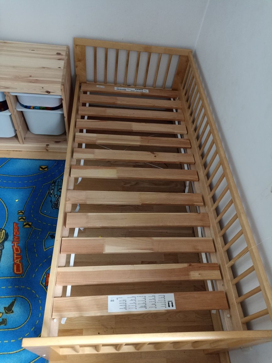 Łóżko dziecięce IKEA sosnowe 70x160