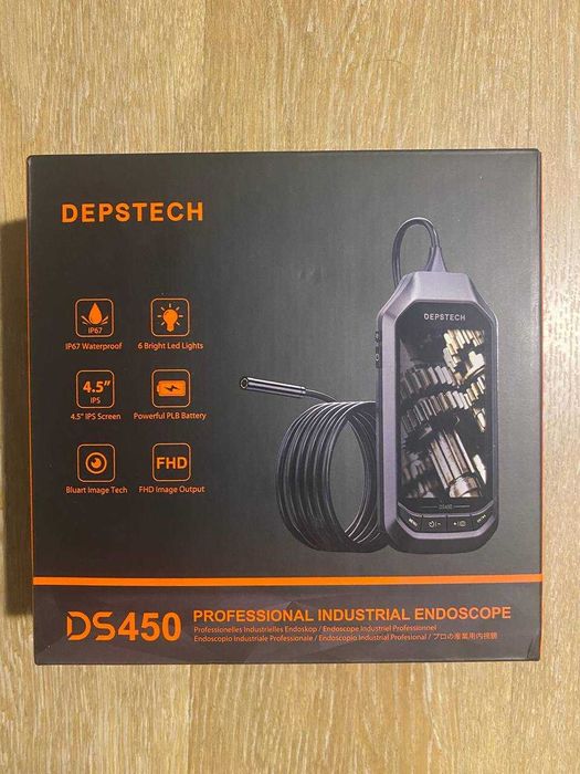 DEPSTECH DS450 Kamera endoskopowa 4.5in IPS ekran