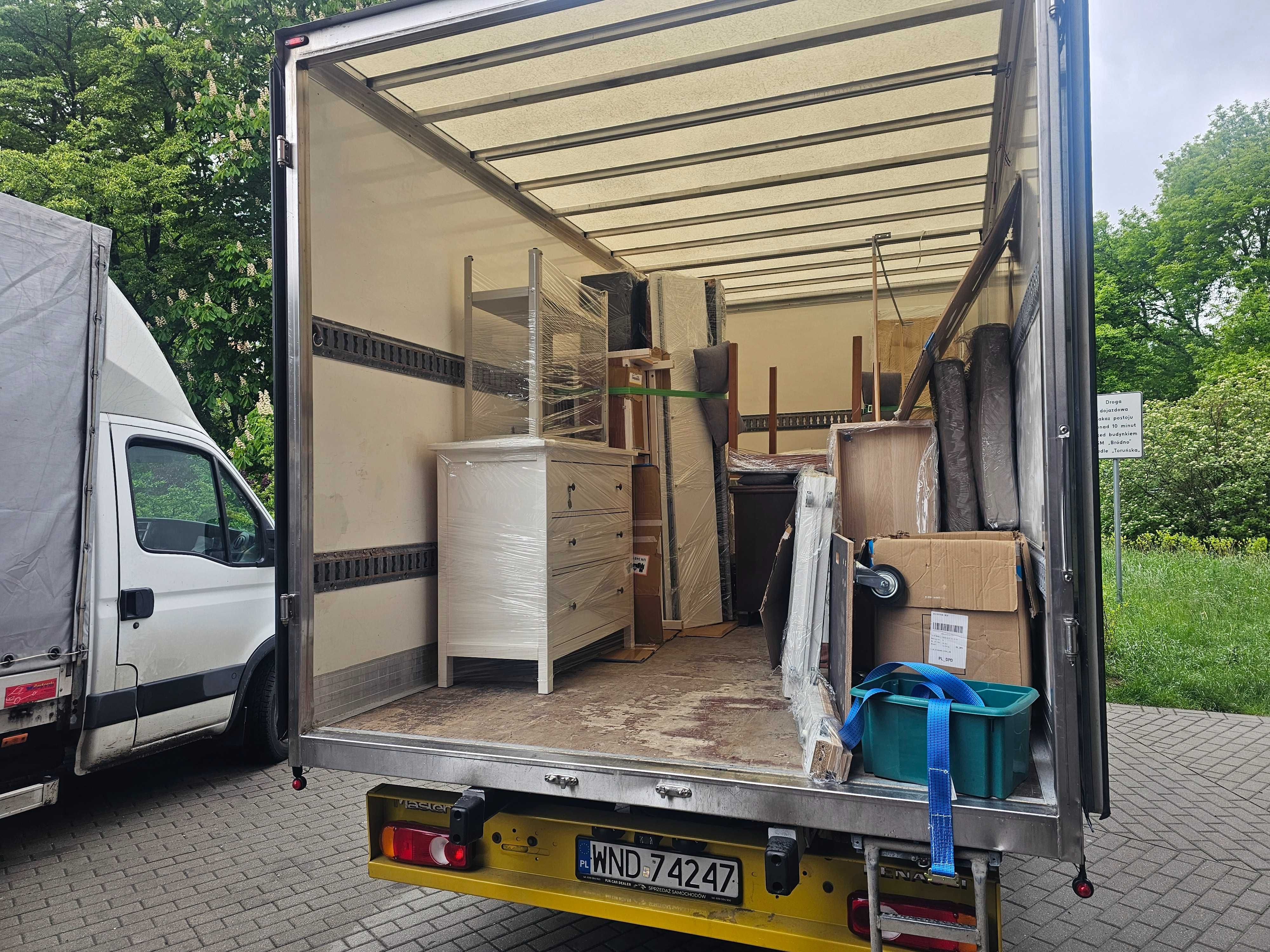 Przeprowadzki, transport mebli, bardzo tani transport, taxi bagazowe
