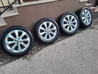 koła alufelgi 16 195/55/R16 OPEL CORSA D E 4x100 ET40 opony goodyear