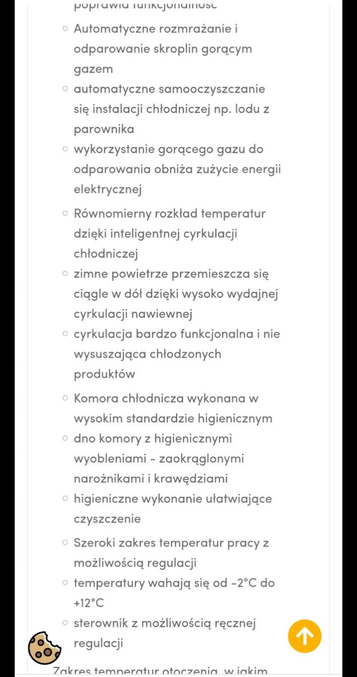 Szafa chłodnicza gastronomiczna przemysłowa chłodnia lodówka Rilling
