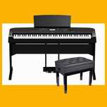 YAMAHA DGX 670 B + Statyw L300B + Pedał LP-1 + Ława