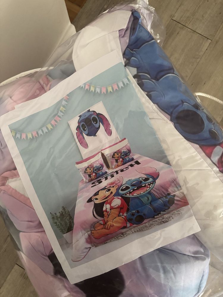 Manta e almofada stich