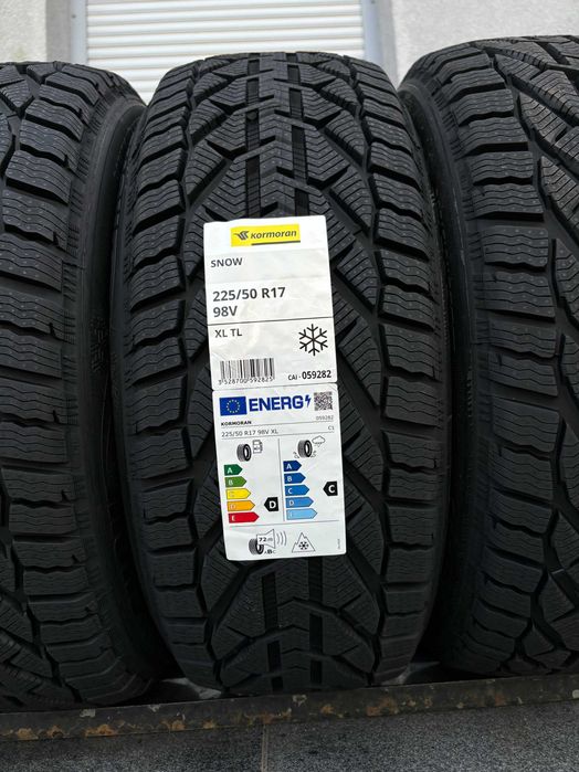 4sztuki zimowe 225/50R17 Kormoran Snow 98V prod. 2025rok! gwar 5lat