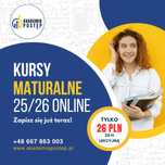 Kurs maturalny Korepetycje dla Dorosłych matematyka Łódź Matura 25/26!