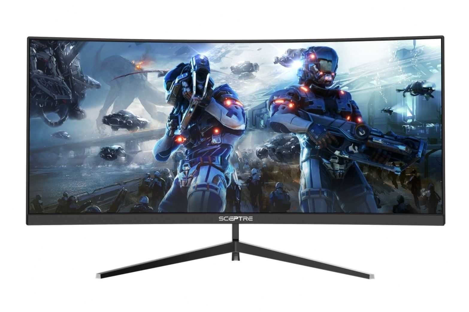 Ігровий монітор Sceptre Curved 30″ 21:9 2560x1080 200Hz Безрамочний