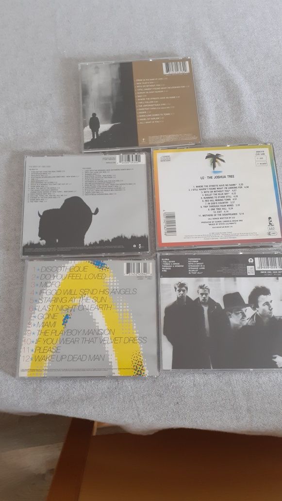 Coleção de 5 cds música U2