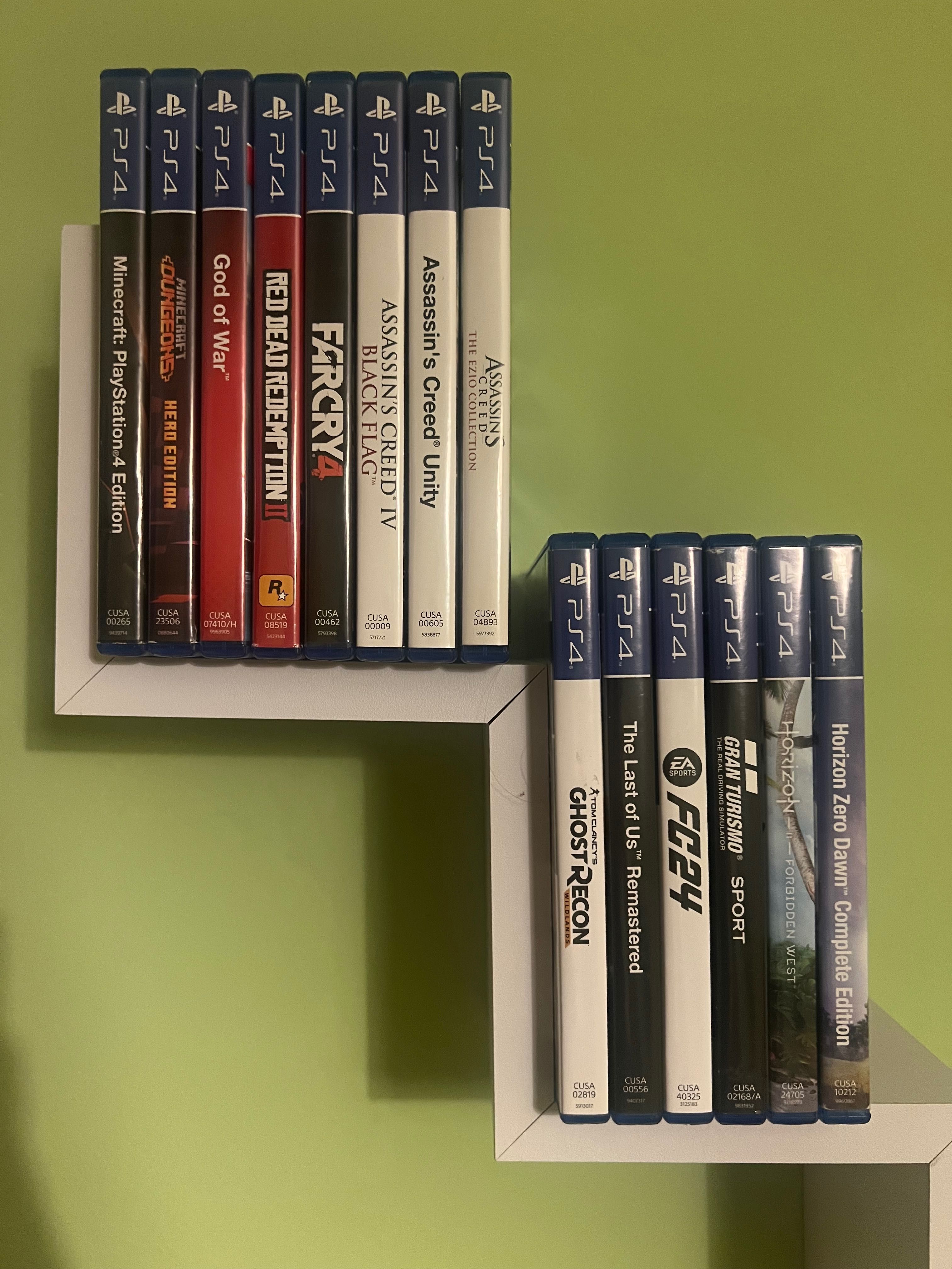 Vendo jogos de ps4 em bom estado