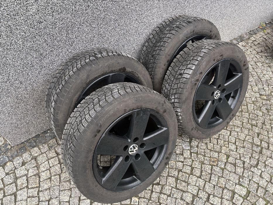 Kola zima 17 7.5 J 215/55/17 5x112 VW Skoda Seat Audi Passat b6 b7 b8
