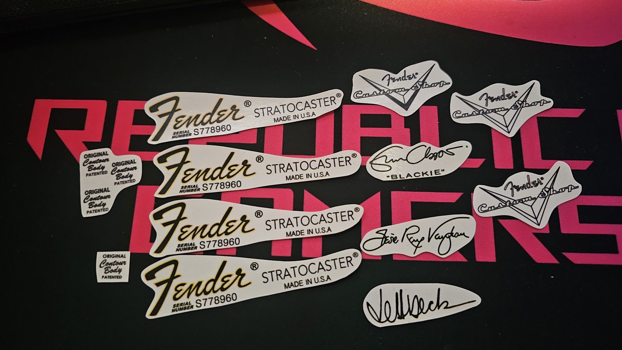 Decalque  fender