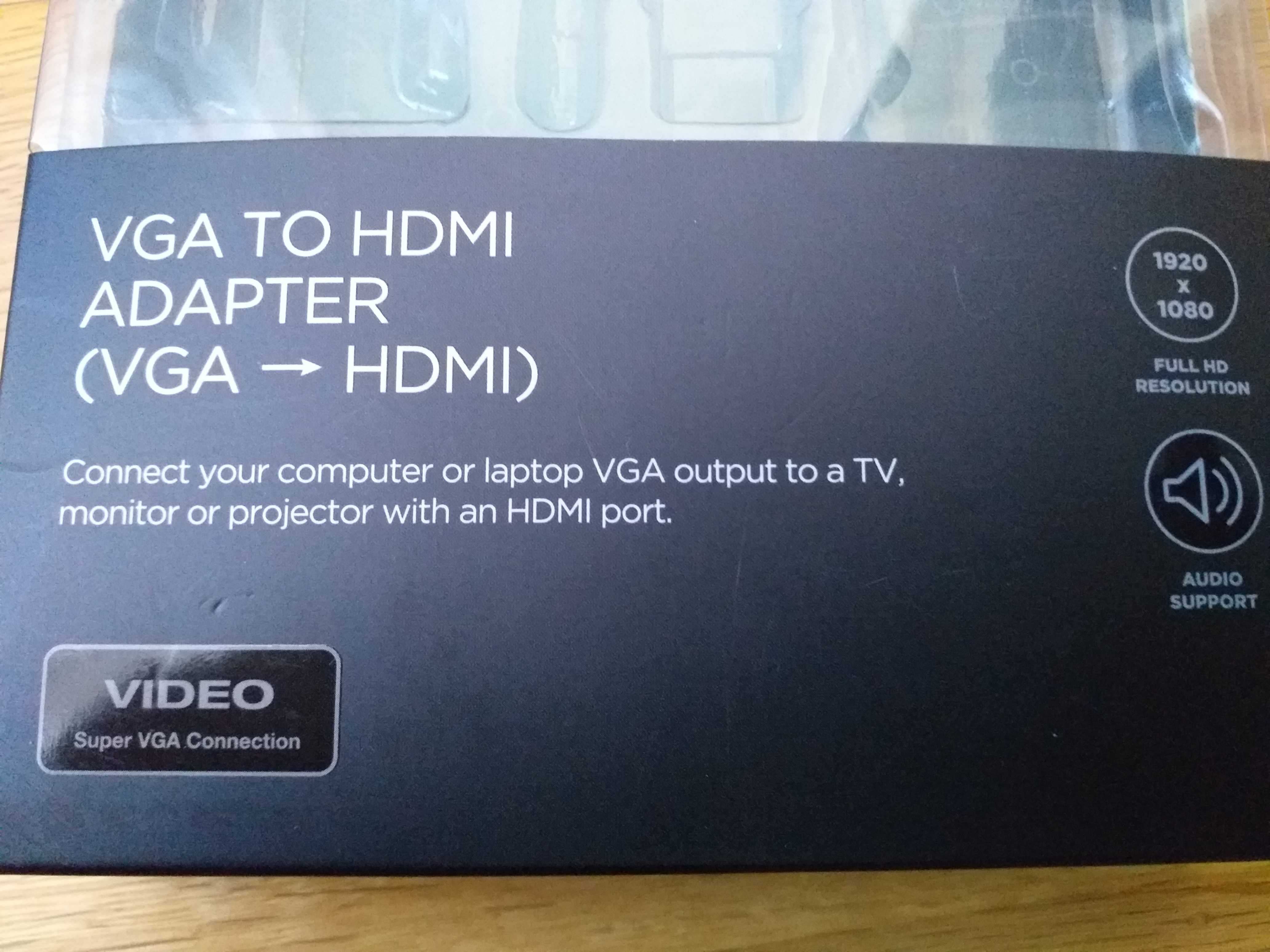 Cabo adaptador de VGA para HDMI, marca MITSAI