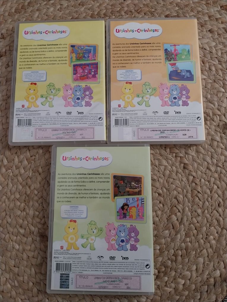 DVD's Ursinhos Carinhosos