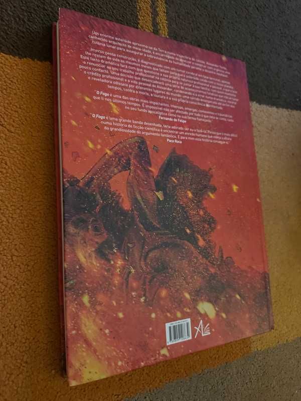 Novela Gráfica "O Fogo" (David Rubin) PT-PT