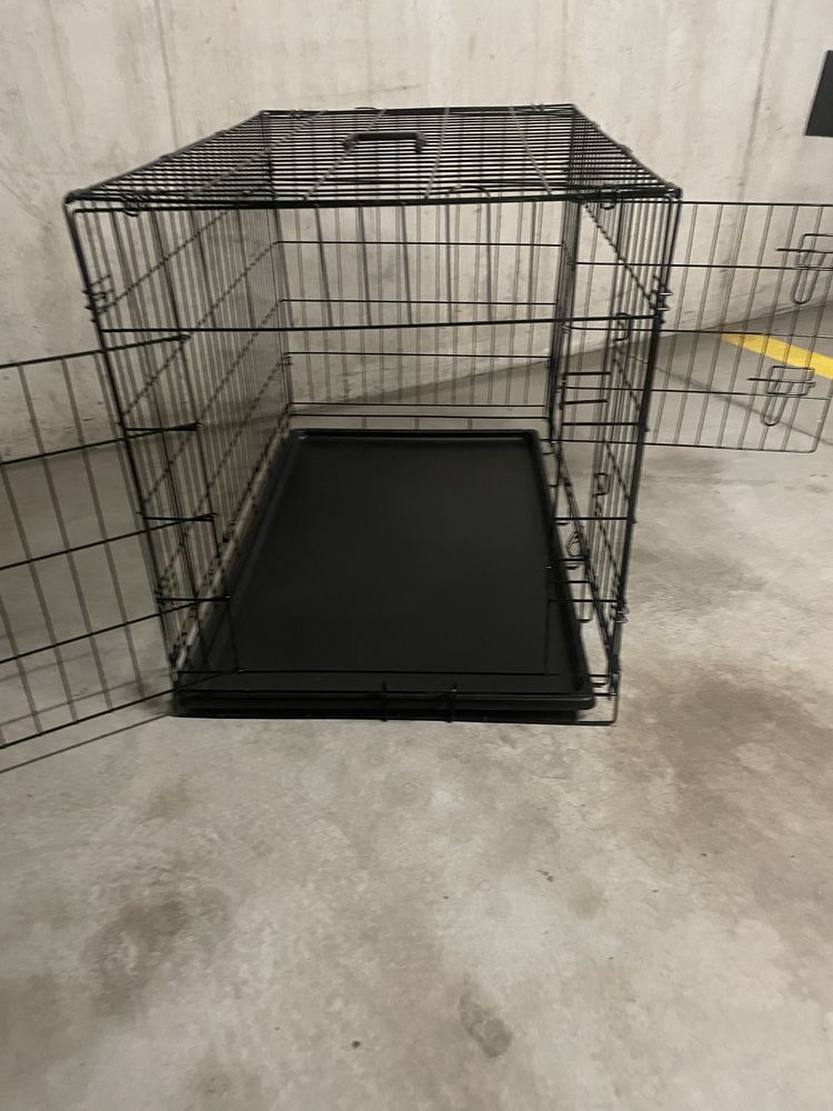 Klatka kennelowa kojec teansporter dla psa kota dl. 110 cm