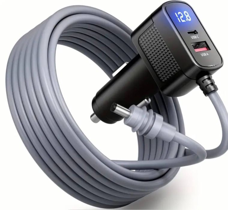 Кабель живлення Starlink mini Старлінк міні в прикурювач 3м + 2 usb