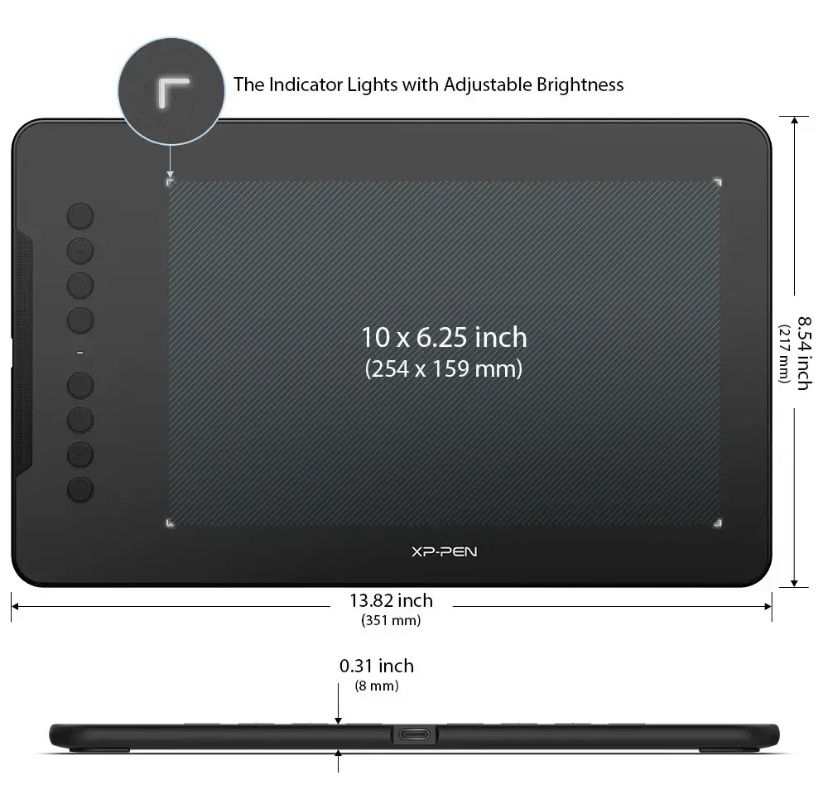 Графічний планшет XP-Pen Deco 01 V2