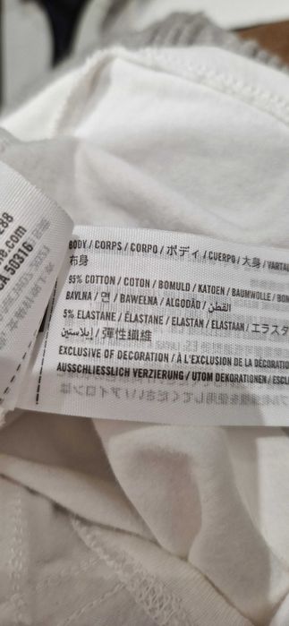 Nowy bawełniany krótki top Hollister rozmiar 34