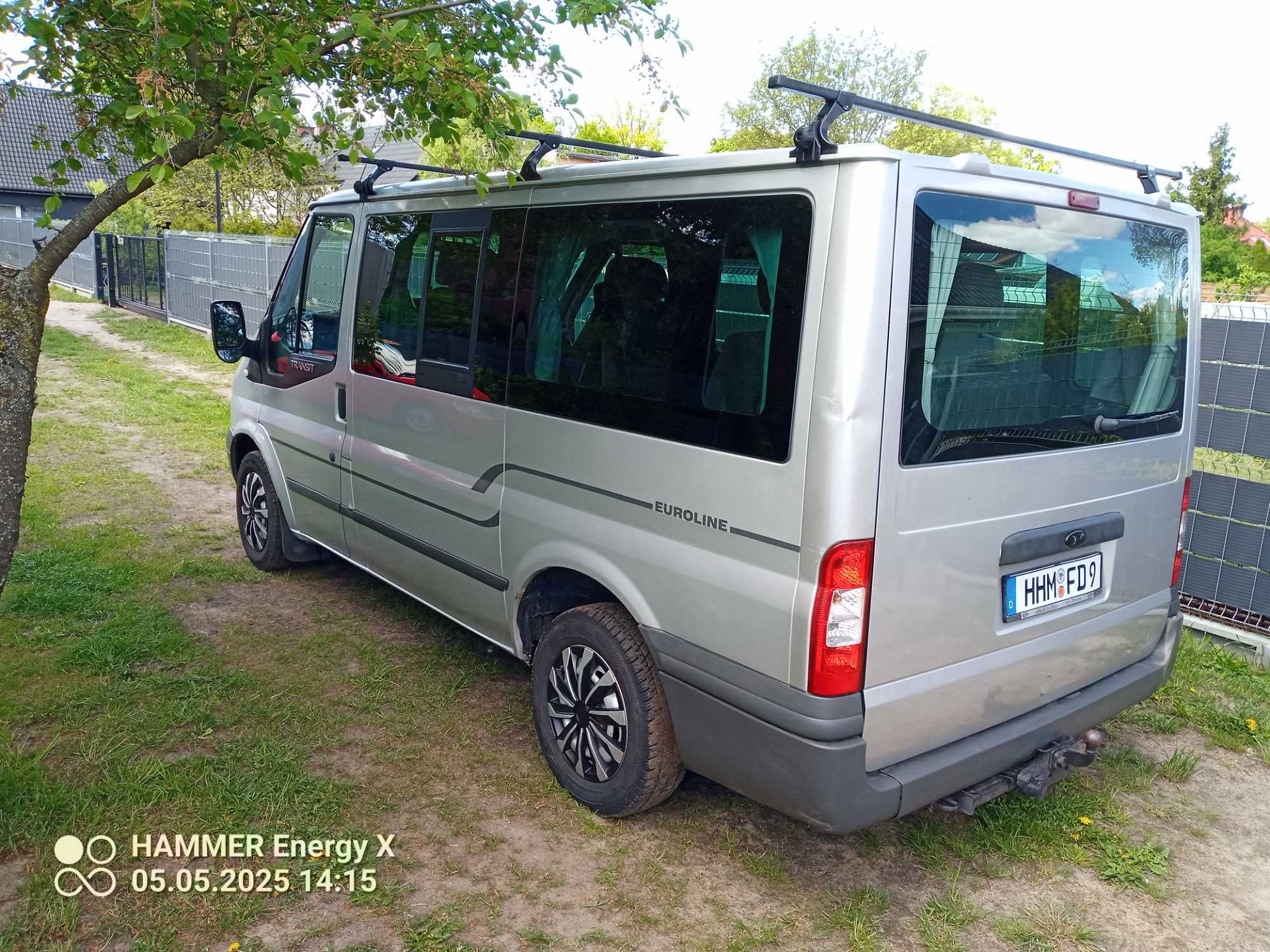 Ford Transit 2.2 TDCI Euroline 7 Osób Webasto Klima Kamper Multivan