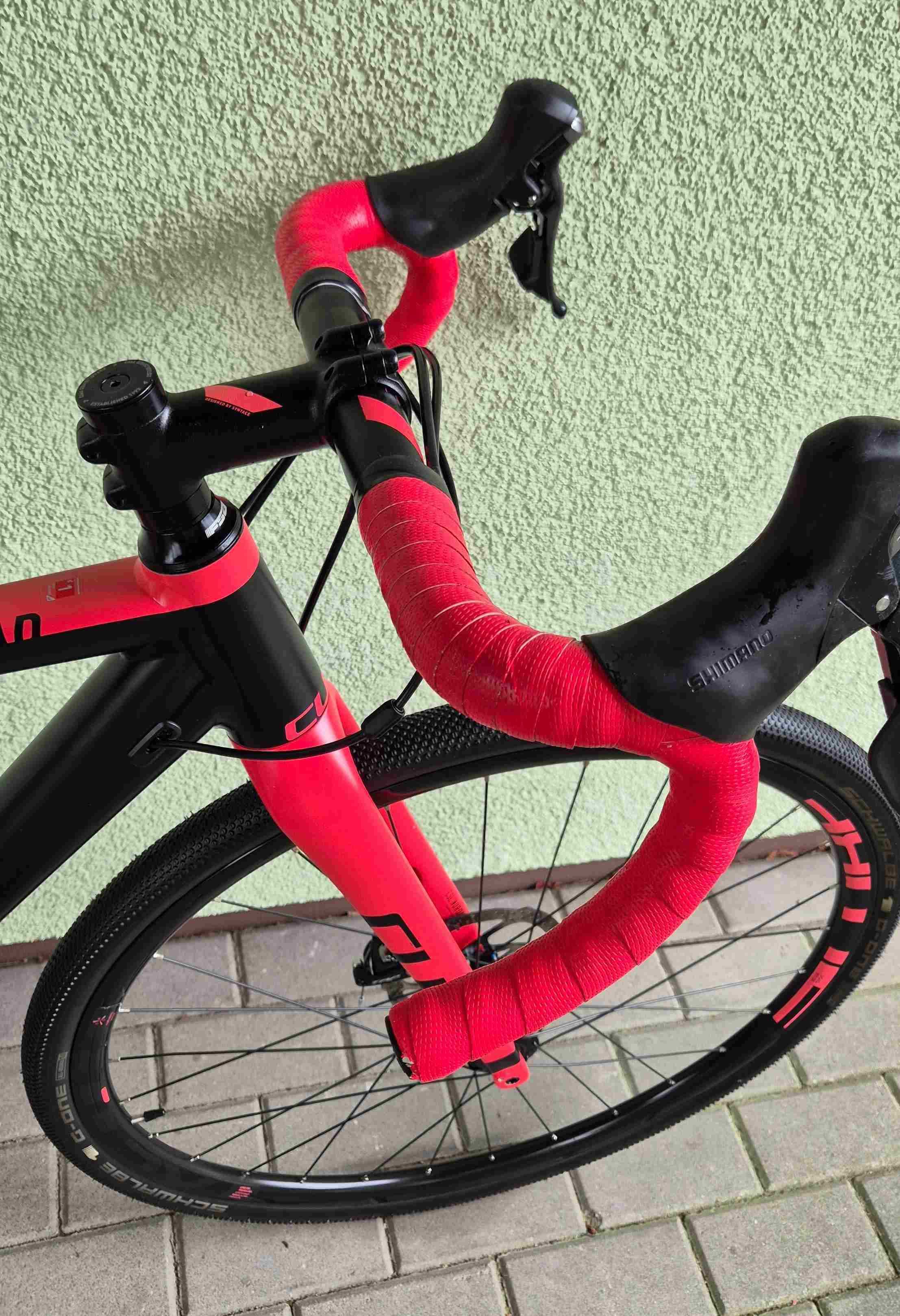 CUBE NUROAD TIAGRA 2x10 gravel  sztywne osie r50