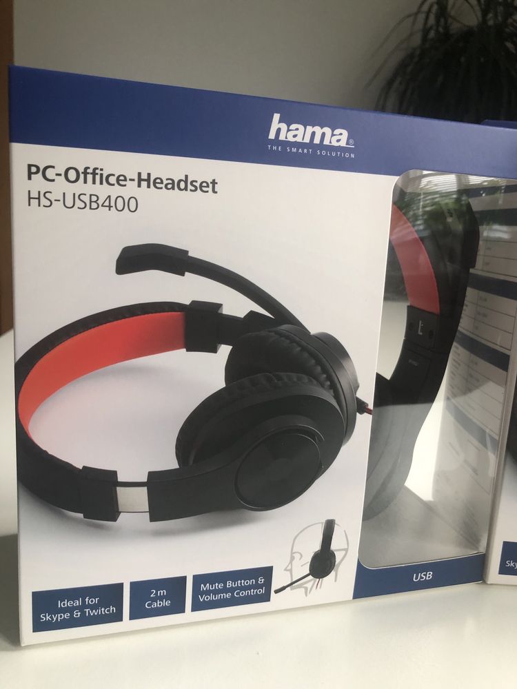 Геймерські навушники з мікрофоном HAMA HS-USB 400