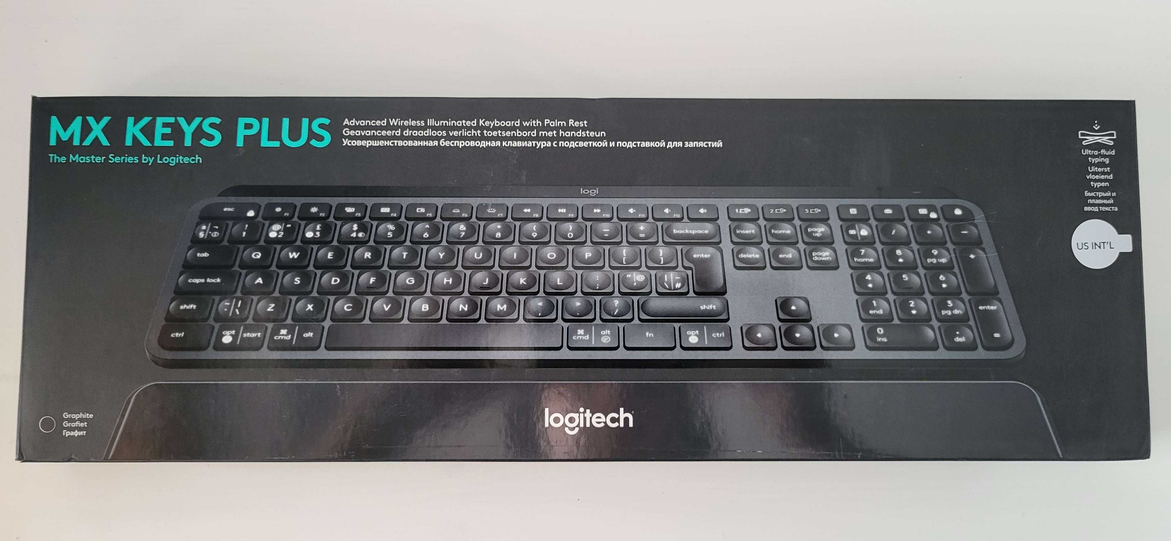 Klawiatura bezprzewodowa Logitech MX Keys Plus Advanced Wireless