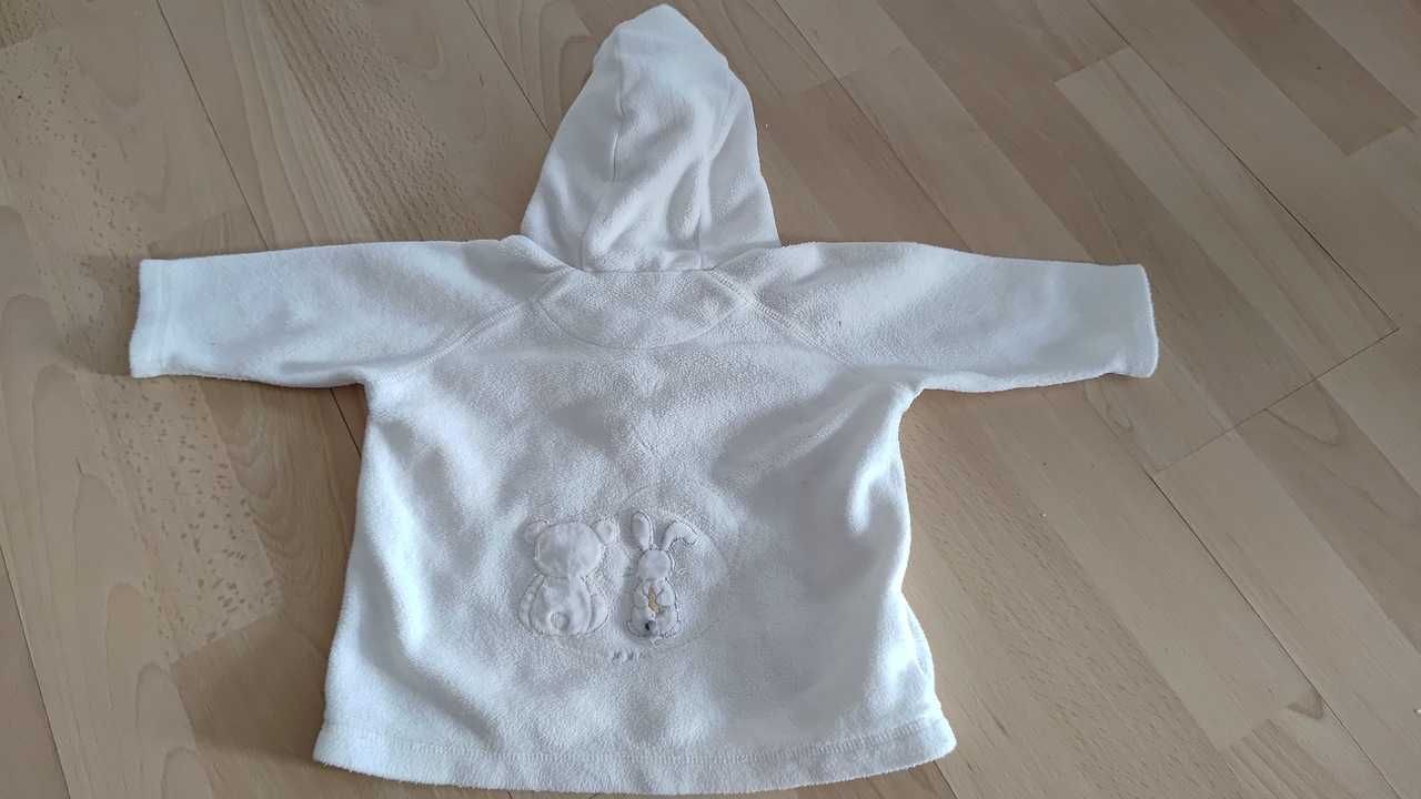 4 ciepłe bluzy + sweterek 68