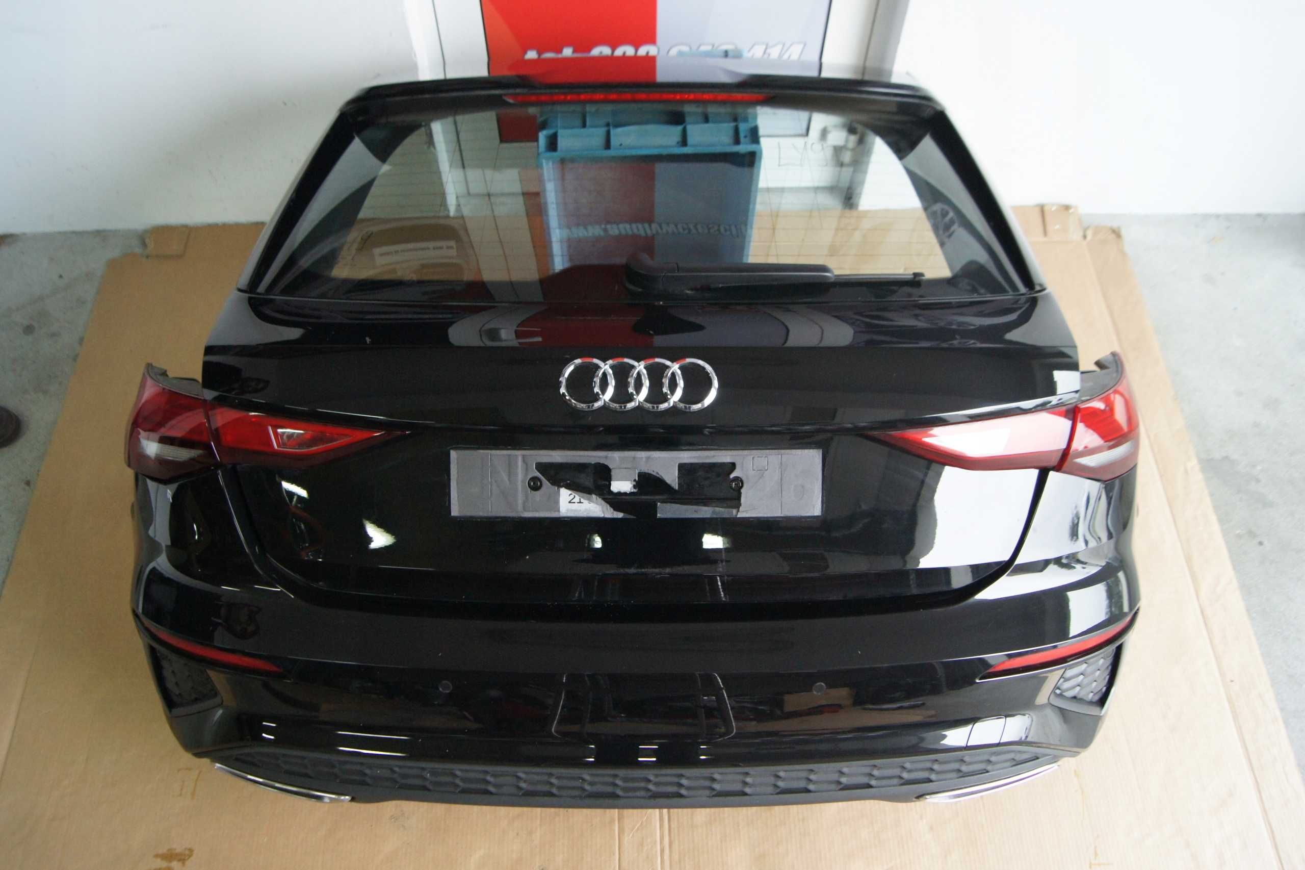 AUDI A3 8Y Бампер задний рестайл дорестайл