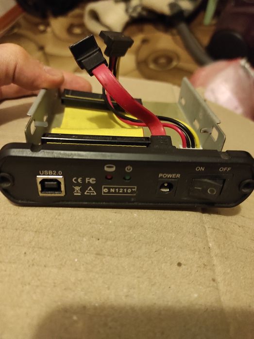 Бокс для HDD 3,5″ / зовнішній корпус