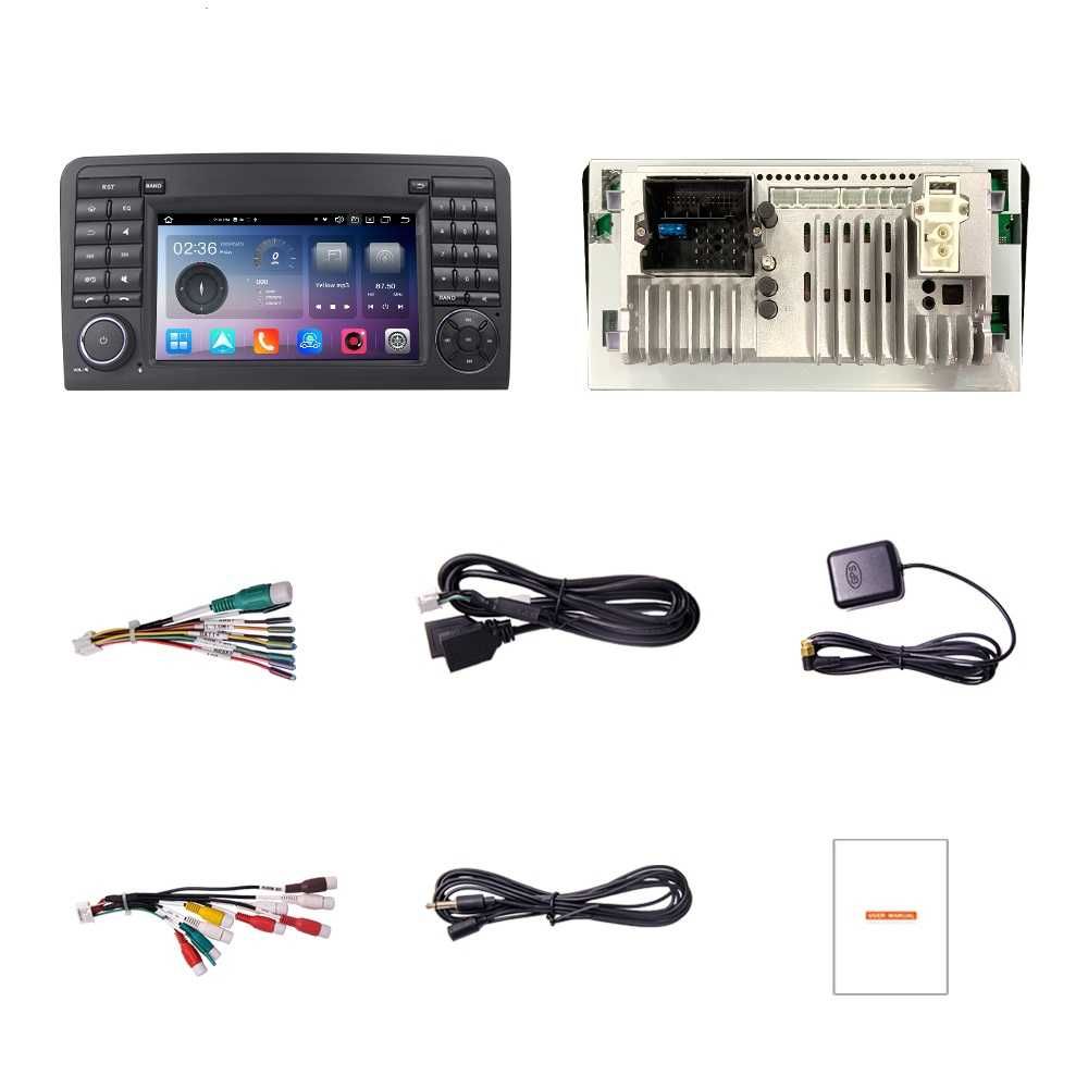 Mercedes GL X164 ML W164 CarPlay Android Radio DAB+ Opcja GPS WiFi 4G