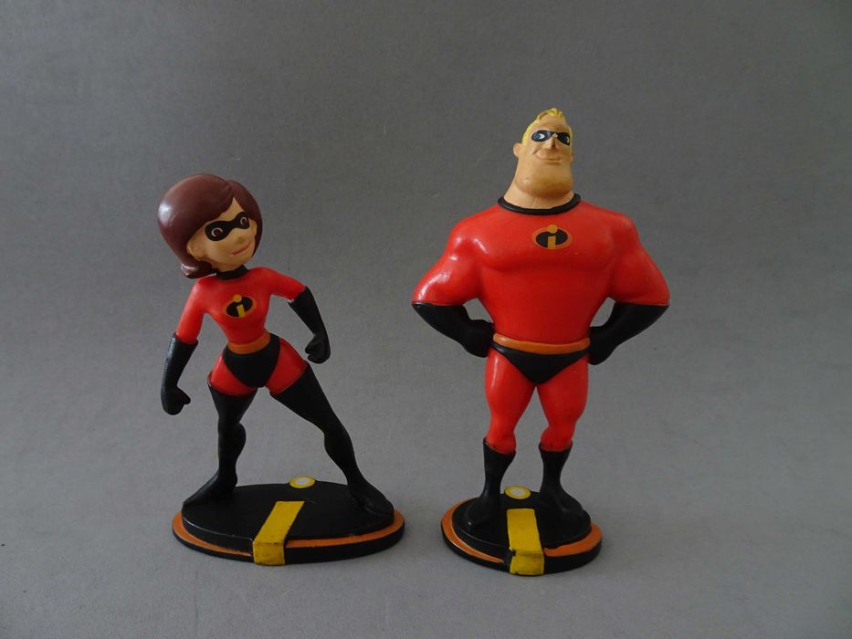 Figuras em PVC coleção The Incredibles - Os Incríveis