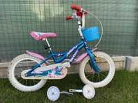 Rower dla dziecka + kołka boczne + kask