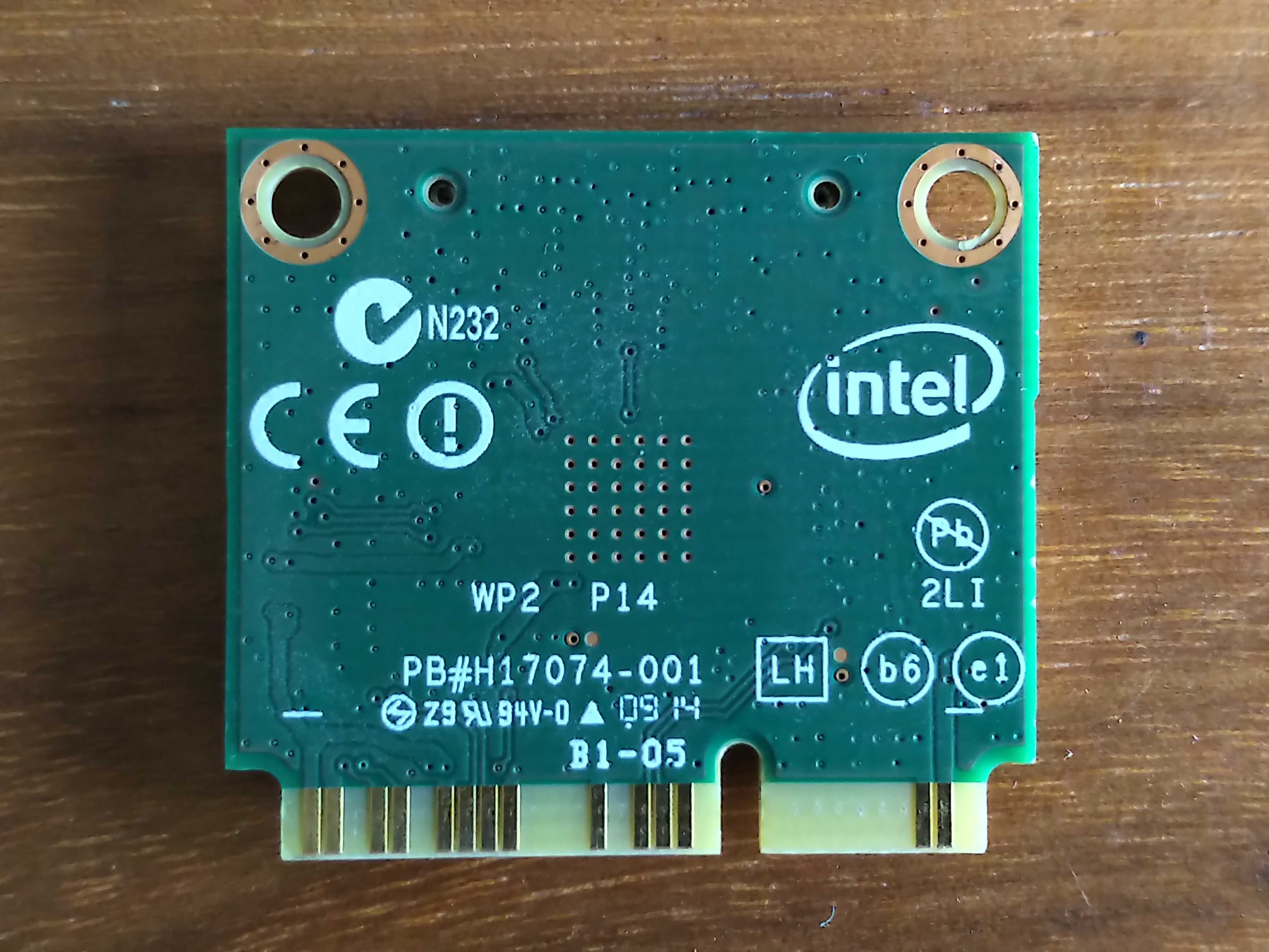Karta Intel 7260HMW BN Dual Wi-Fi 4 + Bluetooth 4.0 do laptopów Lenovo