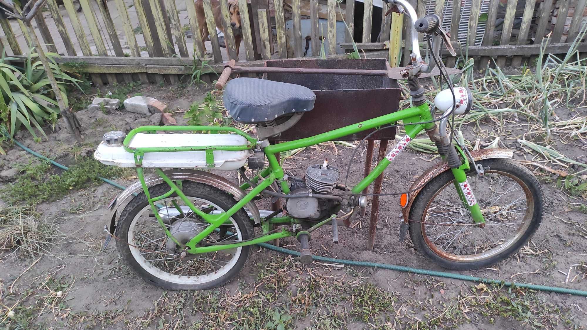 продам велосипед с мотором
