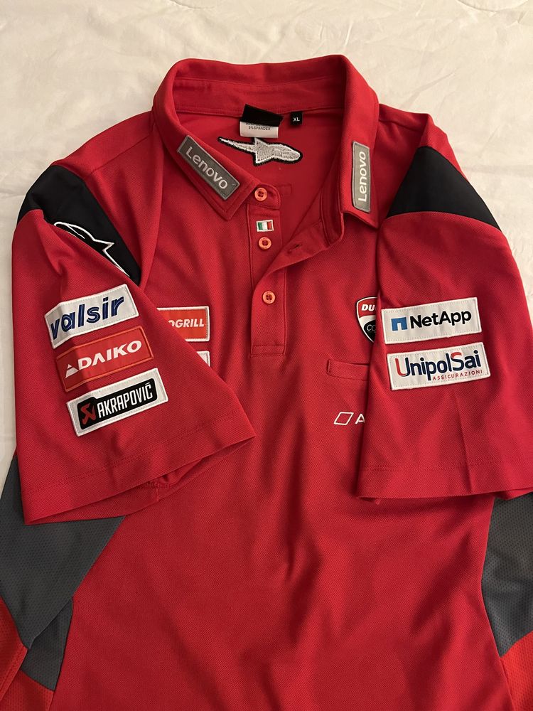 DUCATI Alpinestars Corse GP20 Replica POLO T-Shirt MOTO GP