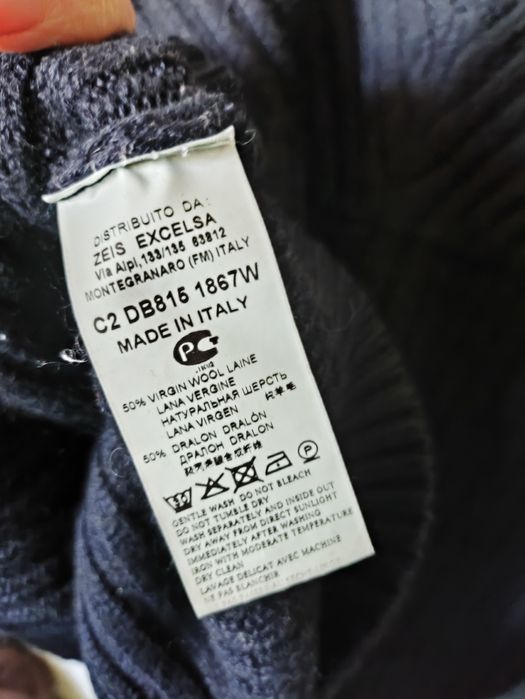 DIRK BIKKEMBERGS шикарний шерстяний светр оригінал s-m