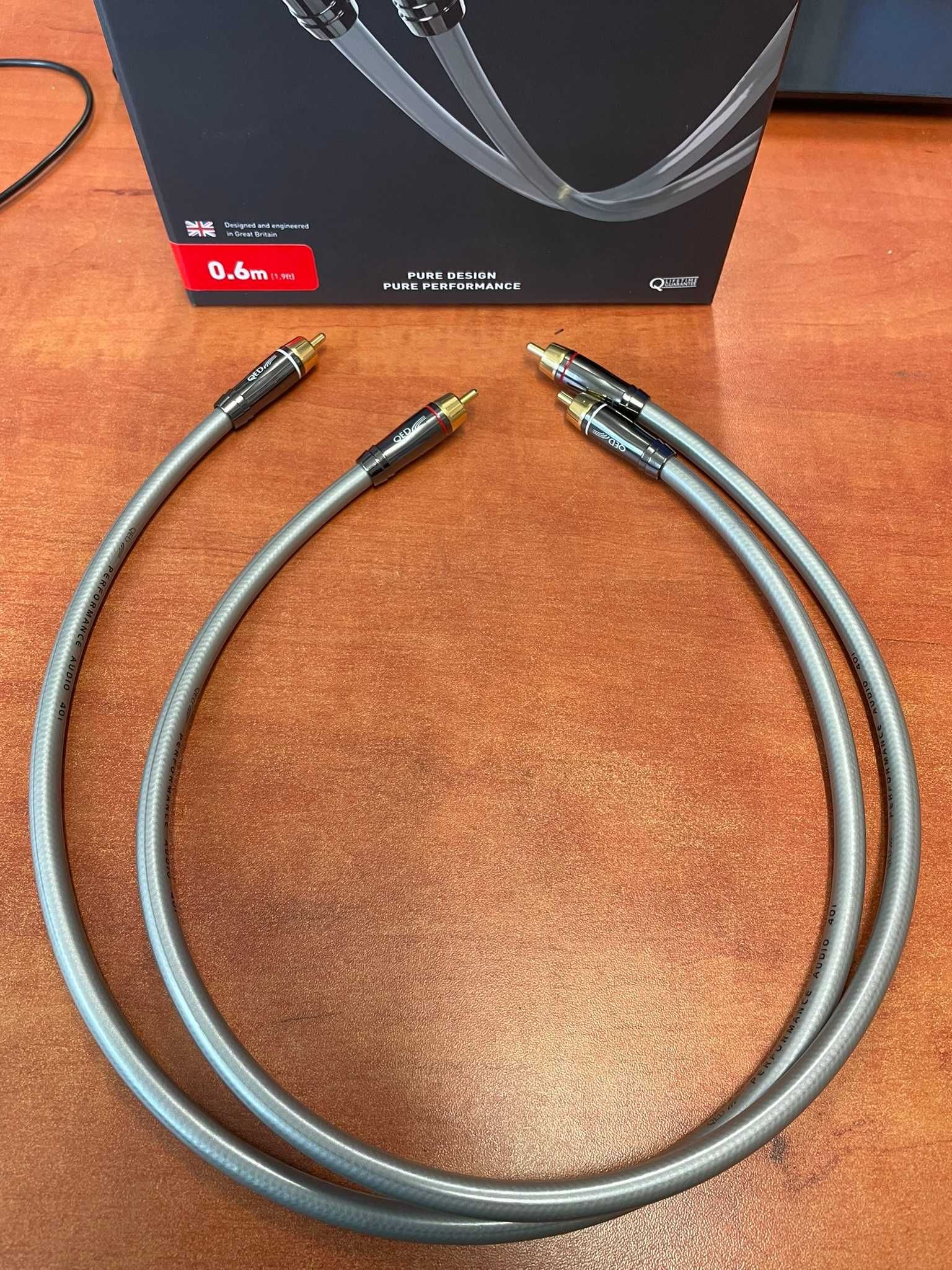 QED performance audio 40i 0,6m kabel RCA interkonekt analogowy