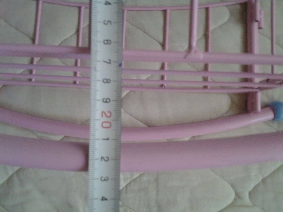 предлагается кроватка кукольная (для куклы) метал. 32x20