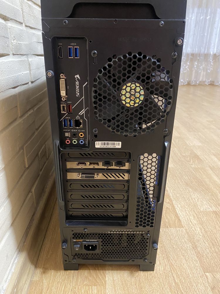 Ігровий пк Ryzen 2600/16/nvme 240 / hdd 500/rx570