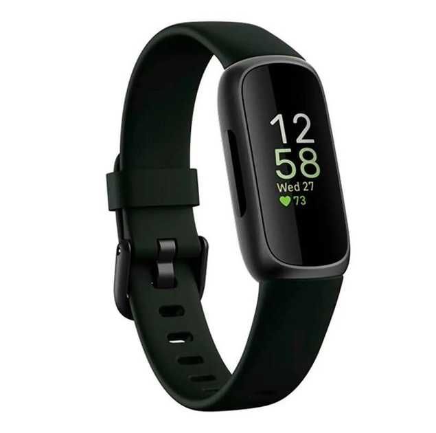 Фитнес-браслет от Гугл! Fitbit Inspire 3 Black case/Midnight Zen band