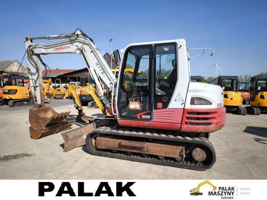 Takeuchi Mini koparka  TAKEUCHI  TB 290  , 2014 rok  Takeuchi tb 290 /JCB 85z