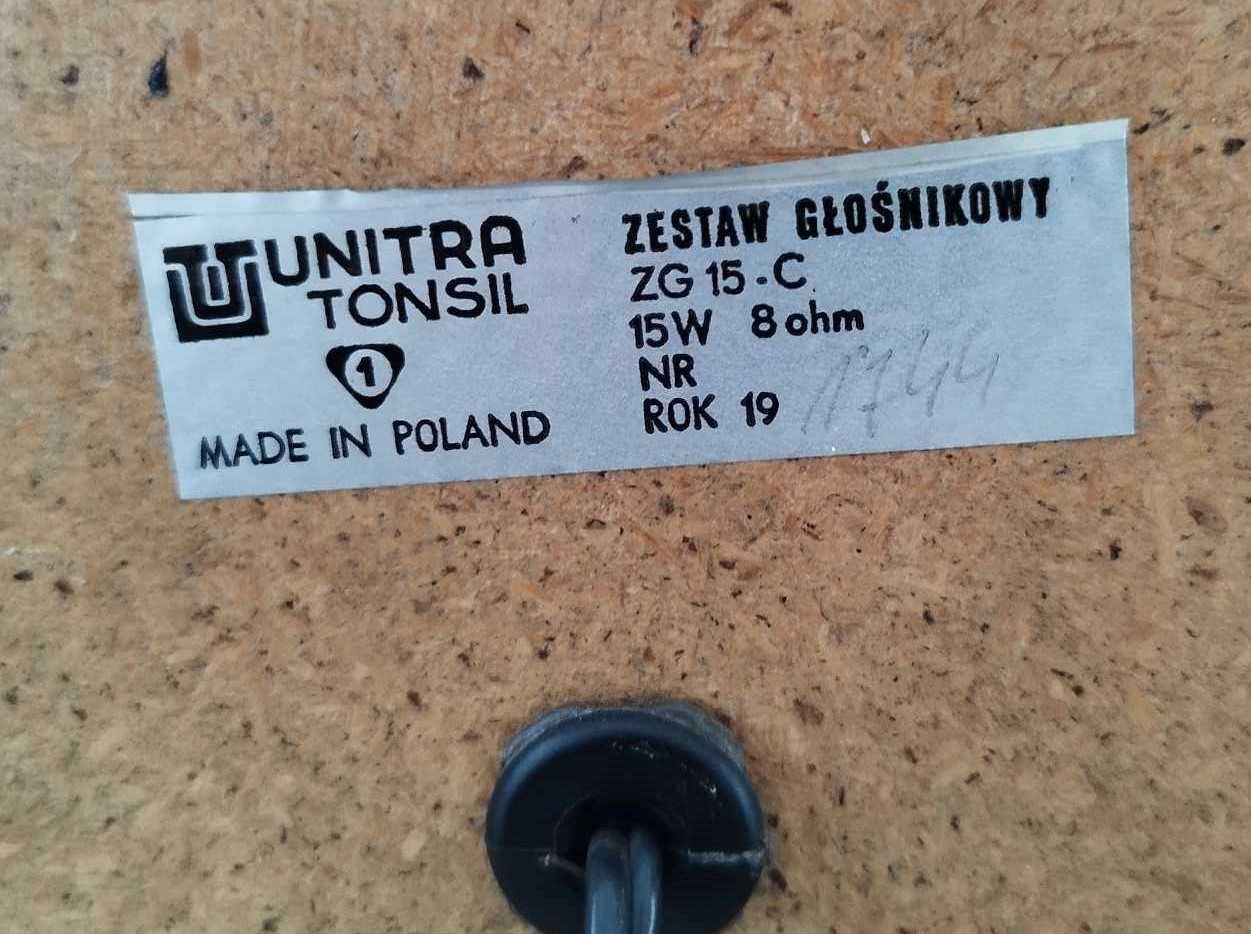 Kolumny Unitra Tonsil ZG-15C